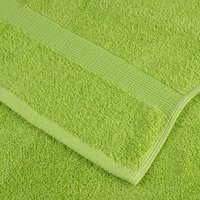 Handdoeken SOLUND 10 st 600 g/m&amp;sup2; 100x200 cm appelgroen 6