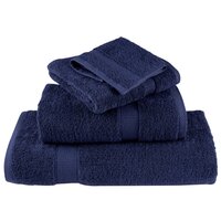 8-delige Handdoekenset SOLUND 600 g/m&amp;sup2; marineblauw 4