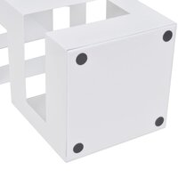 Paraplustandaard wit vierkant staal 48,5 cm 3