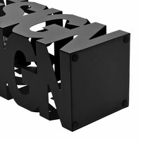 Paraplustandaard design staal zwart  3