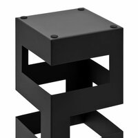 Paraplustandaard staal zwart  4