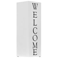 Paraplustandaard Welcome staal wit  2