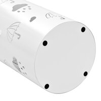 Paraplustandaard paraplu&amp;apos;s staal wit  4