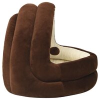 Kattenmand 50x50x45 cm bruin en cr&amp;egrave;mekleurig 4