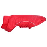 Hondenregenjas met reflecterende strips polyester rood XXS 6