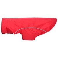 Hondenregenjas met reflecterende strips polyester rood 2XL 6