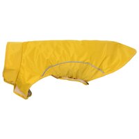 Hondenregenjas met reflecterende strips polyester geel XXS 6