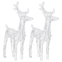 Kerstversiering rendieren en slee 320 LED&amp;apos;s acryl 5