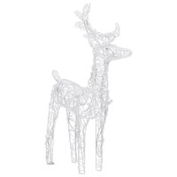 Kerstversiering rendieren en slee 320 LED&amp;apos;s acryl 7
