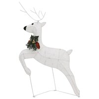 Buitenkerstversiering rendieren en slee 100 LED&amp;apos;s wit 9