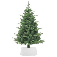Kerstboomrok &amp;Oslash;56x23 cm kunststof wit 4