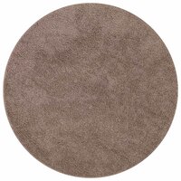 Antislip Shaggy Tapijt Bruin 90 x 90 cm PP 2