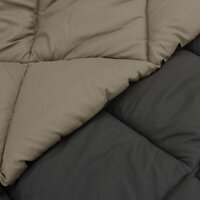 Winter Dekbed Lichtgrijs en Antraciet 135 x 220 cm Microfiber 9