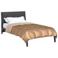 Zomer Dekbed Goud 155 x 220 cm Satijn en Microfiber 3