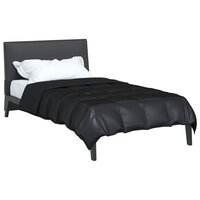 Zomer Dekbed Zwart 155 x 220 cm Satijn en Microfiber 3