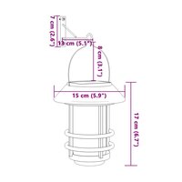Wandlantaarns voor buiten 2 st solar flikkerende vlam warmwit 8