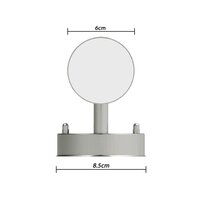 Buitenwandlamp met bewegingsdetector roestvrij staal 4