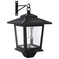 Wandlamp with LED Bulb 2 st Zwart 19 x 14 x 25 cm RVS en ABS 4