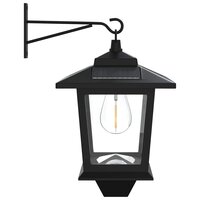 Wandlamp with LED Bulb 2 st Zwart 19 x 14 x 25 cm RVS en ABS 6