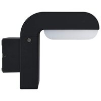 LED-buitenwandlamp 9 W ovaal zwart  3