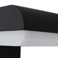 LED-buitenwandlamp 9 W ovaal zwart  6