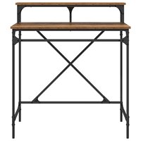 Bureau Oud Hout 80 x 50 x 90 cm Bewerkt hout 5
