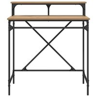 Bureau Artisan Eiken Bewerkt hout 80 x 50 x 90 cm 5