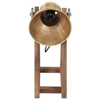 Bureaulamp 25 W E27 30x17x40 cm antiek messingkleurig 3
