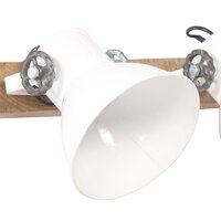 Wandlamp industrieel E27 45x25 cm wit 4