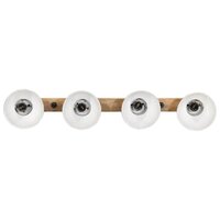 Wandlamp 25 W E27 90x25 cm verweerd blauw 3