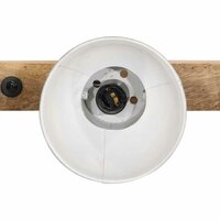 Wandlamp 25 W E27 90x25 cm verweerd blauw 4