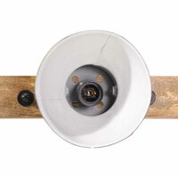 Wandlamp 25 W E27 65x25 cm verweerd blauw 4