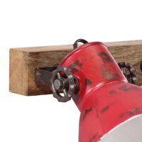 Wandlamp 25 W E27 65x25 cm verweerd rood 5