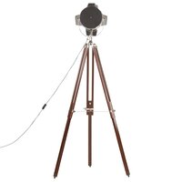 Vloerlamp driepoot 180 cm massief mangohout       5