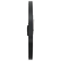 Wandklok &amp;Oslash;35 cm ijzer en olijfhout bruin 4