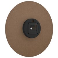 Wandklok met lichtgevende wijzerplaat en wijzers &amp;Oslash;30 cm geel 5
