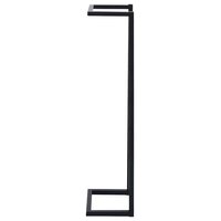 Handdoekenrek 25x20x95 cm ijzer zwart 5