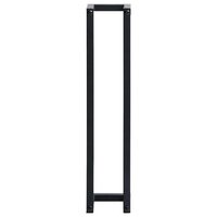 Handdoekenrek 12,5x12,5x60 cm ijzer zwart 4