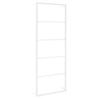 Handdoekenrek Wit 45x10x115 cm Staal 2