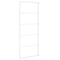Handdoekenrek Wit 45x10x115 cm Staal 4
