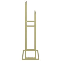 Handdoekenrek vrijstaand 48x24x78,5 cm ijzer goudkleurig 6