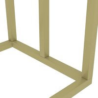 Handdoekenrek vrijstaand 48x24x79 cm ijzer goudkleurig 8