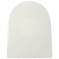 Toiletbril soft-close met quick-release ontwerp vierkant wit 9