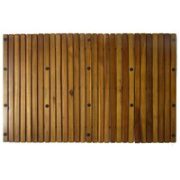 Badmat acaciahout 80 x 50 cm 2 stuks 4