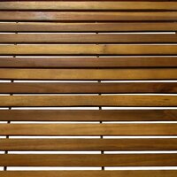 Badmat acaciahout 80 x 50 cm 3 stuks 3