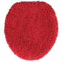 Antislip Badmat Set 3 pcs Rood PP 6