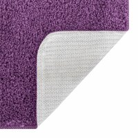 Antislip Badmat Set 3 pcs Paars PP 7