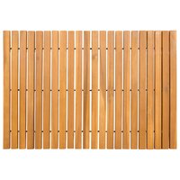 Badmat Bruin 60 x 40 cm Massief Acaciahout 7