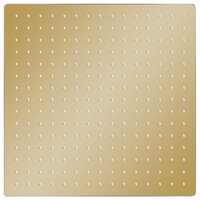 Regendouchekop vierkant 40x40 cm roestvrij staal goudkleurig 2