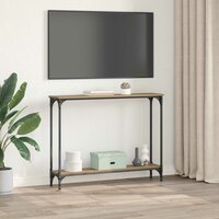 Wandtafel Artisan Eiken 100 x 22,5 x 75 cm Bewerkt hout 4